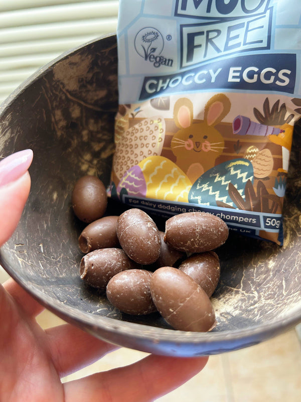 Moo-free Čokoládová mini vajíčka (10 ks)