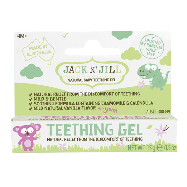 Jack n´ Jill Gel na prořezávání prvních zoubků (15 g)