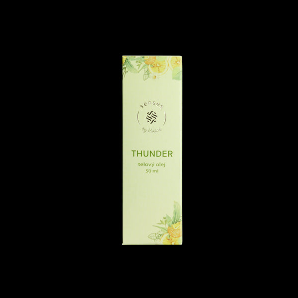 Kvitok Senses Vyživující tělový olej Thunder (50 ml)