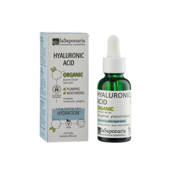 laSaponaria Pleťové sérum - Kyselina hyaluronová BIO (30 ml)