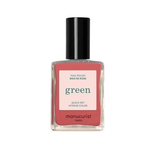 Manucurist Green schnoucí lak na nehty - Bois de rose (15 ml)