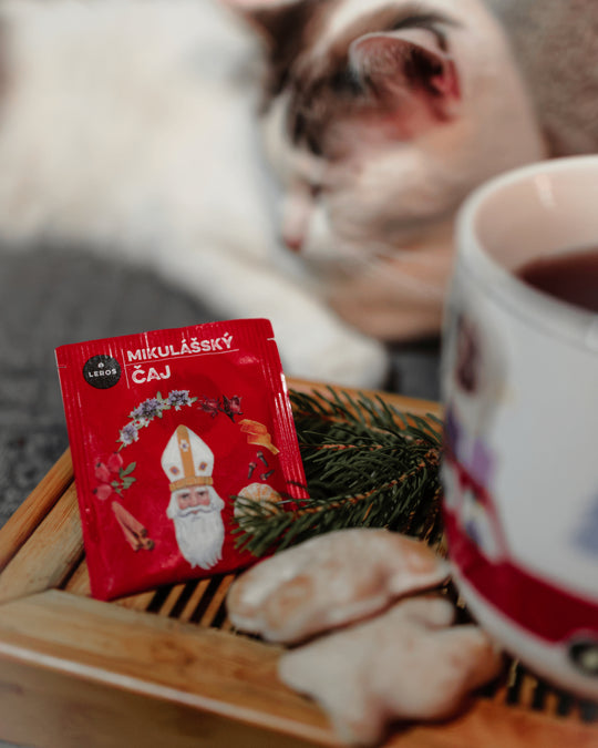 LEROS Kolekce adventních čajů Mikulášská nadílka (3 x 7 nálev. sáčků)