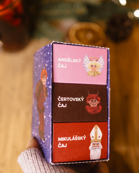 LEROS Kolekce adventních čajů Mikulášská nadílka (3 x 7 nálev. sáčků)