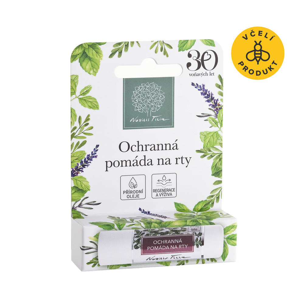 Nobilis Tilia Ochranná pomáda na rty BIO (4,2 g)