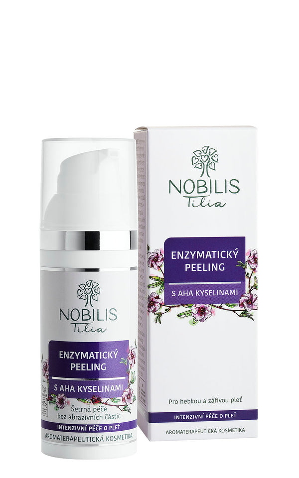 Nobilis Tilia Enzymatický pleťový peeling s AHA kyselinami (50 ml)