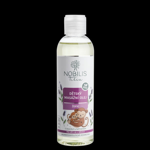 Nobilis Tilia Dětský masážní olej Žofie BIO (200 ml)