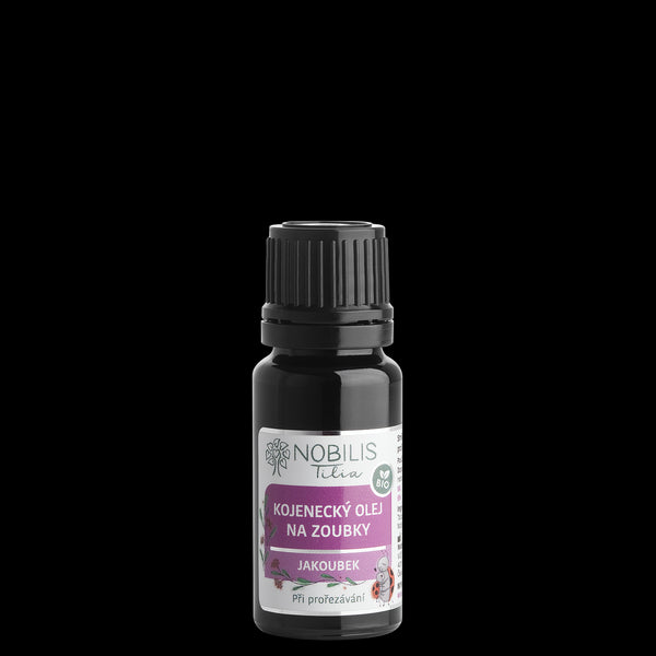 Nobilis Tilia Kojenecký olej na zoubky Jakoubek BIO (10 ml)