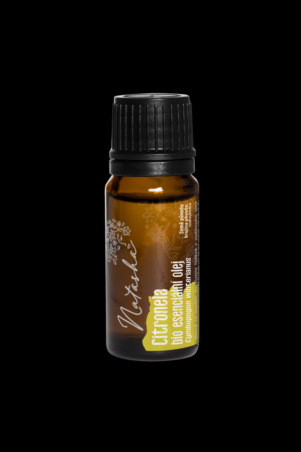 Natasha Esenciální olej BIO (10 ml) - Citronela