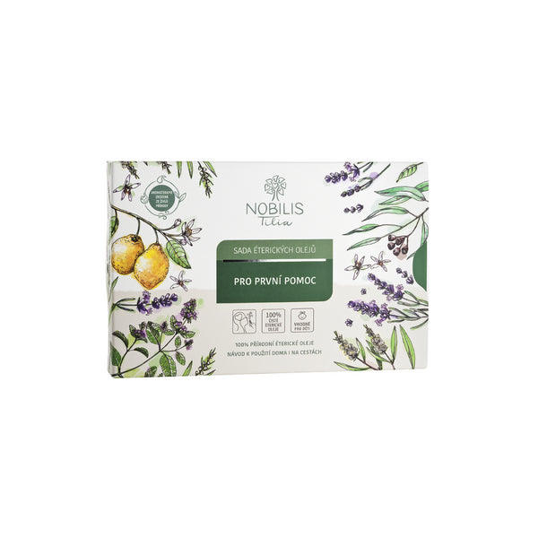 Nobilis Tilia Aroma sada éterických olejů Pro první pomoc (5 x 10 ml)