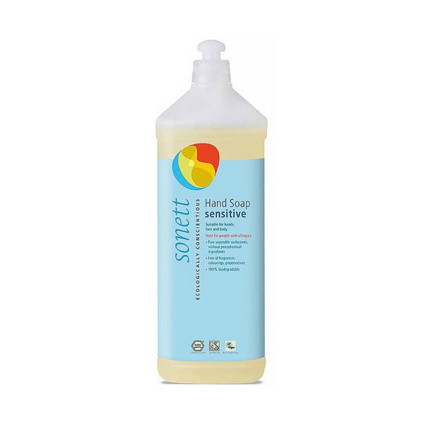 Sonett Tekuté mýdlo Sensitive BIO (1 l) - II. jakost