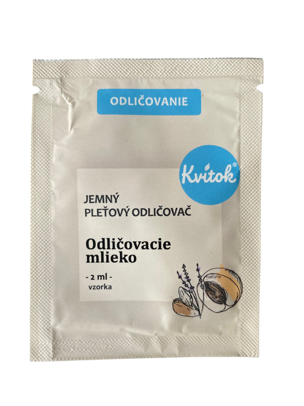 Kvitok Odličovací mléko - vzorek (2 ml)