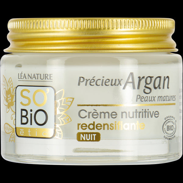 SO’BiO étic Anti-age Precieux Krém noční výživný a zpevňující GOLD BIO (50 ml)