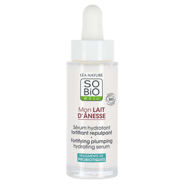SO’BiO étic Sérum posilující hydratační s oslím mlékem BIO (30 ml)