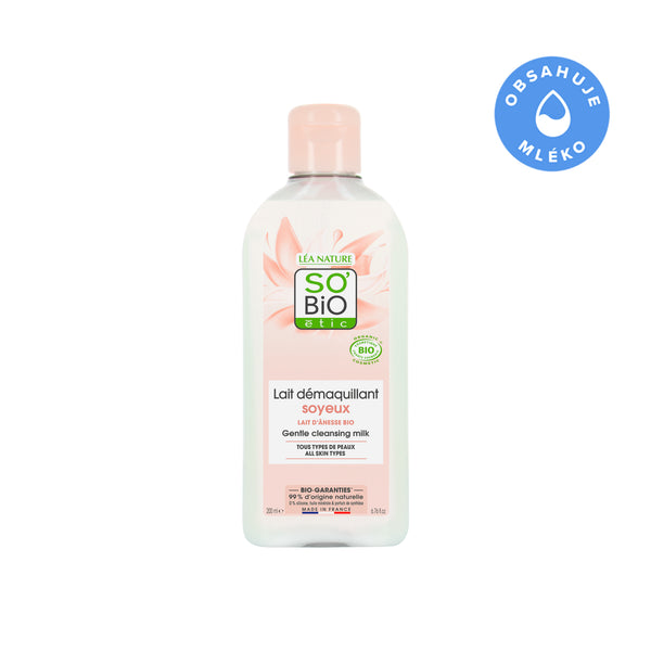 SO’BiO étic Mléko odličovací s obsahem oslího mléka BIO (200 ml)