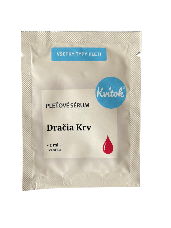Kvitok Pleťové sérum - Dračí krev - vzorek (2 ml)