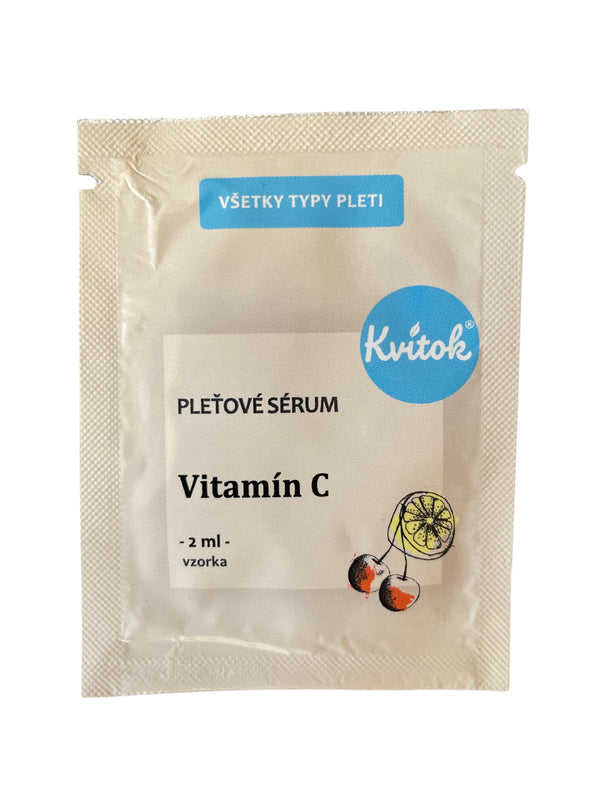 Kvitok Pleťové sérum - Vitamin C - vzorek (2 ml)