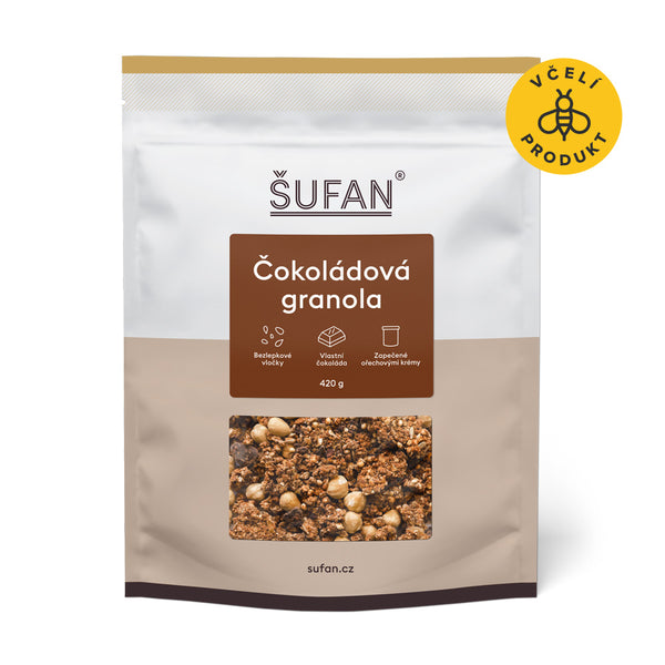 Šufan Granola čokoládová (sáček 420 g)