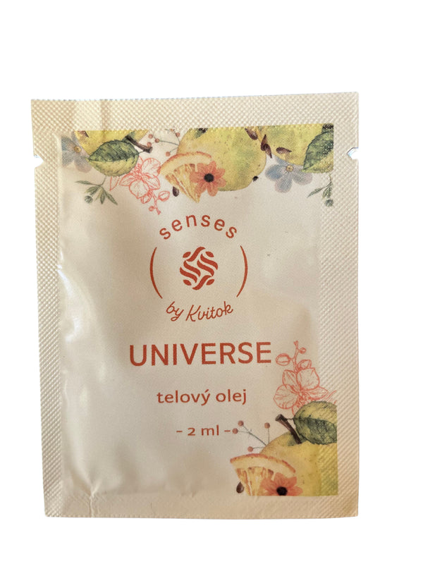 Kvitok Senses Vyživující tělový olej Universe - vzorek (2 ml) - exp. 03-06/2026