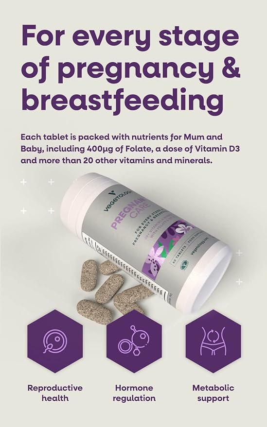 Vegetology Pregnancy Care pro těhotné a kojící ženy (60 tablet)