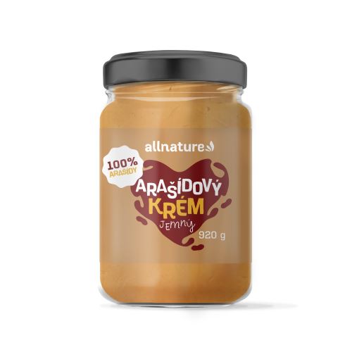 Allnature Arašídový krém jemný