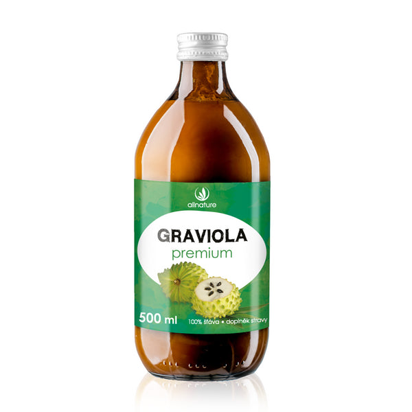 Allnature Šťáva z gravioly Premium (500 ml)