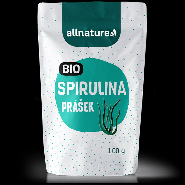 Allnature Spirulina prášek BIO (100 g)