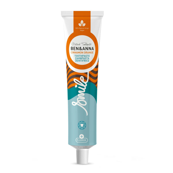 Ben & Anna Zubní pasta s fluoridem (75 ml) - Cinnamon Orange