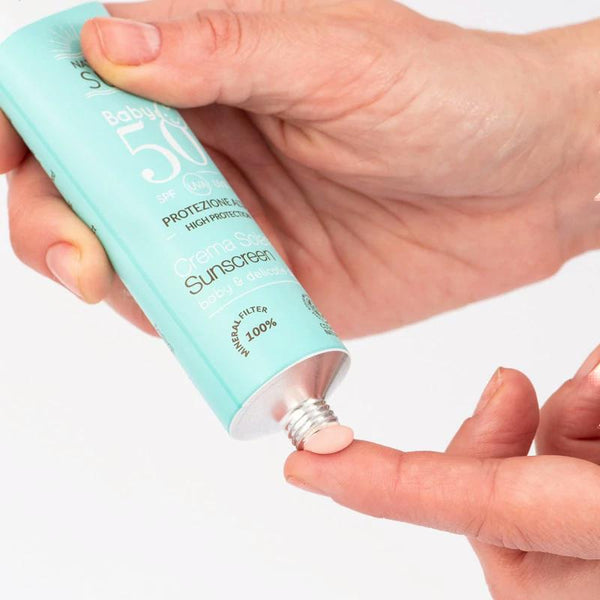 Officina Naturae Opalovací krém pro děti a citlivou pokožku SPF 50 (75 ml)