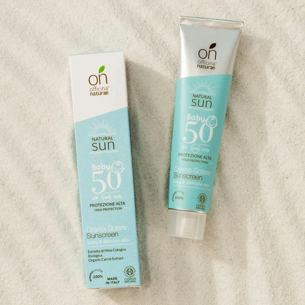 Officina Naturae Opalovací krém pro děti a citlivou pokožku SPF 50 (75 ml)
