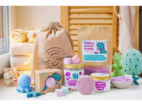 Pure Harmony Bublíkova šumivá bomba do koupele s probiotiky (60 g)