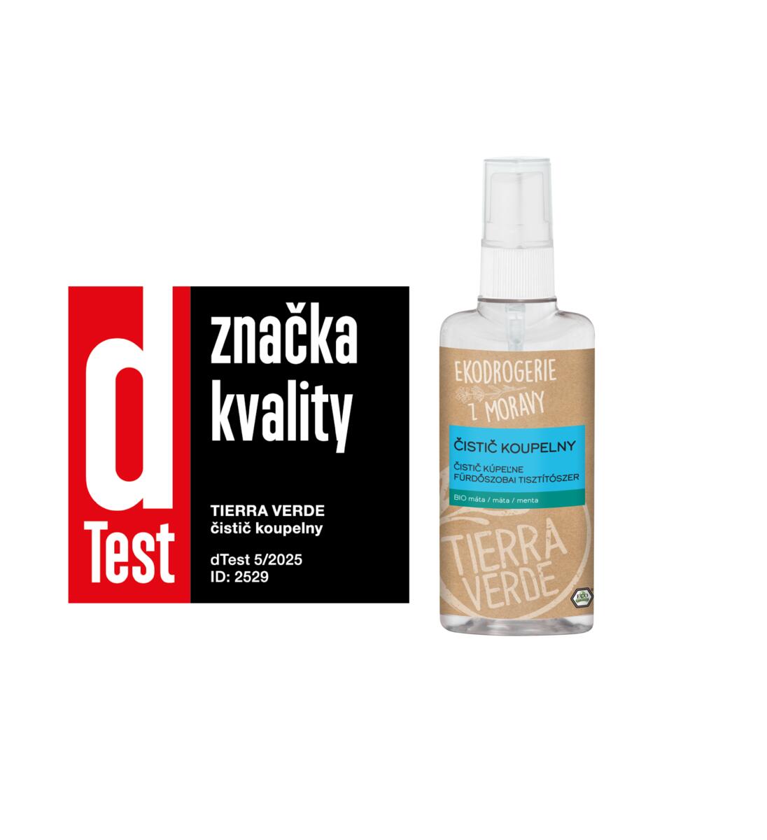 Tierra Verde Čistič koupelny s BIO mátou