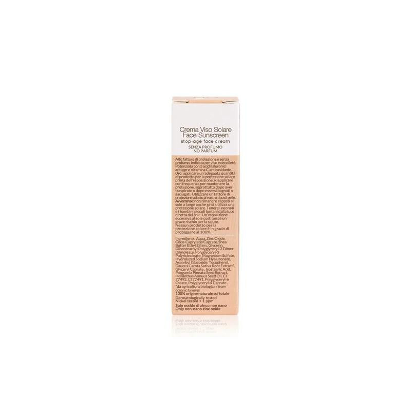 Officina Naturae Opalovací krém na obličej SPF 50 - zpevňující (30 ml)