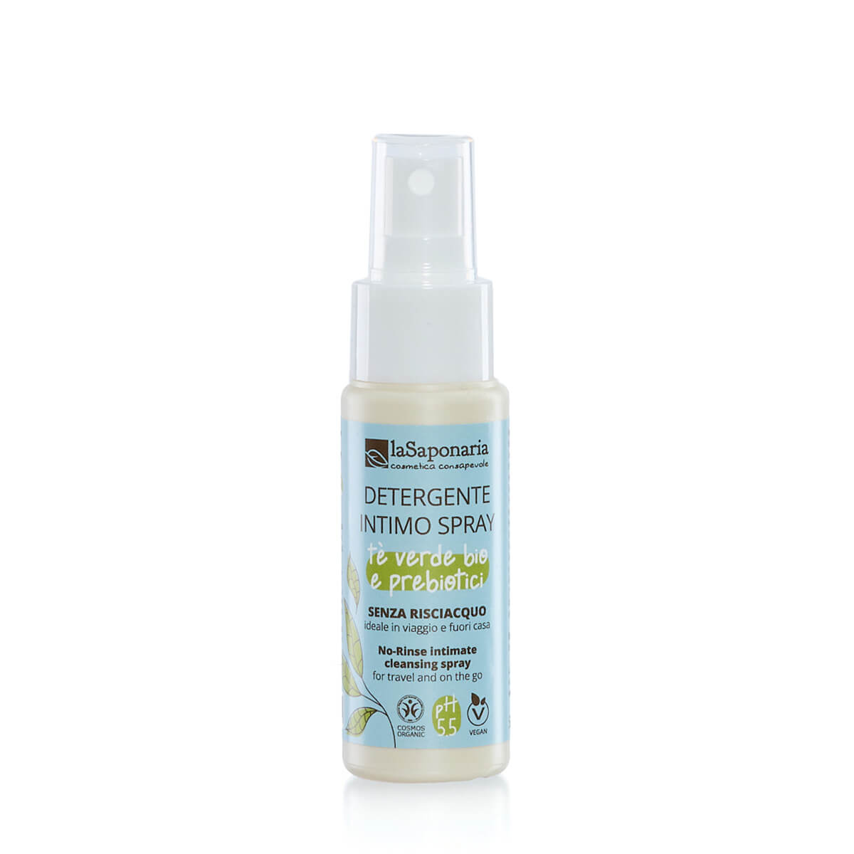 laSaponaria Intimní sprej bezoplachový se zeleným čajem BIO (50 ml)