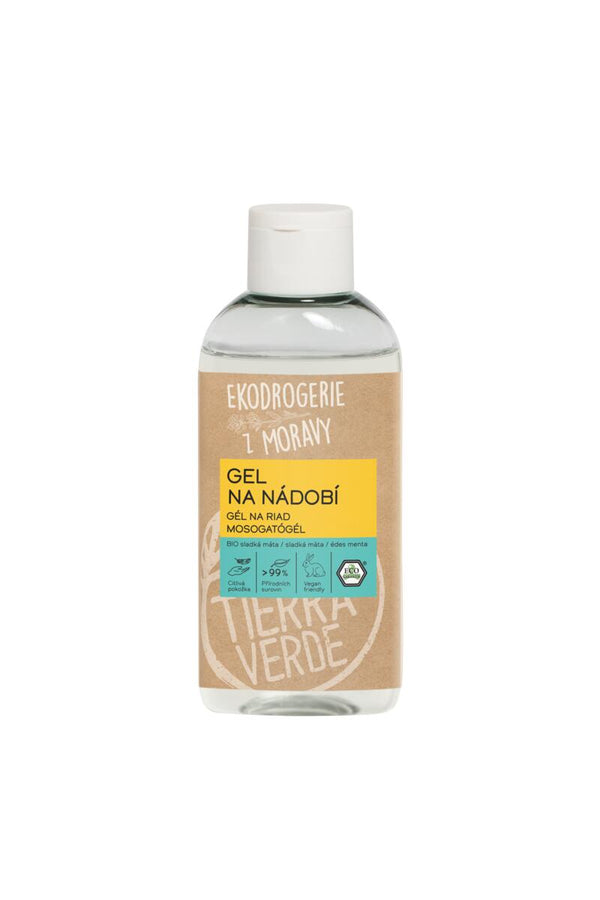Tierra Verde Gel na nádobí - BIO sladká máta