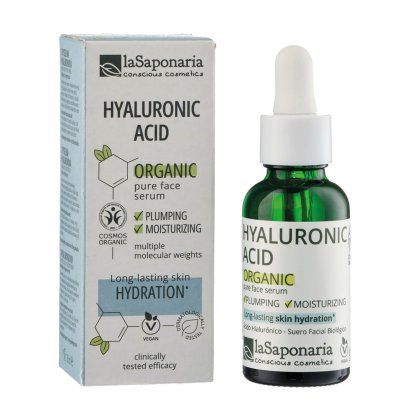 laSaponaria Pleťové sérum - Kyselina hyaluronová BIO (30 ml)