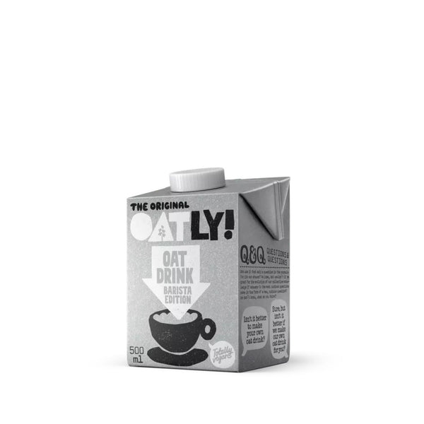 Oatly! Ovesný nápoj Barista