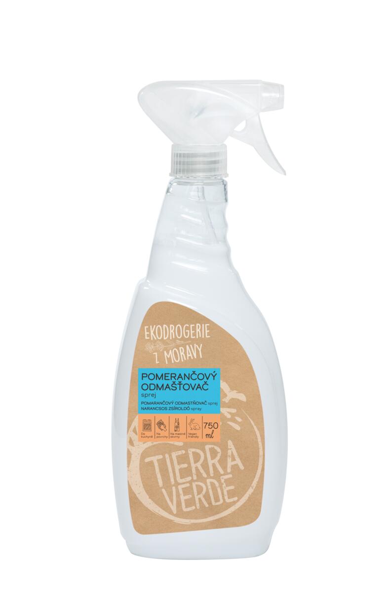 Tierra Verde Pomerančový odmašťovač (sprej 750 ml)