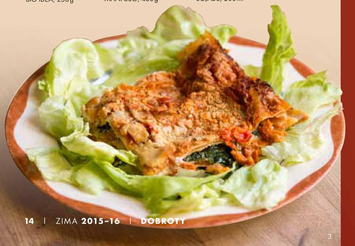 Lasagne se zeleninou a tofu