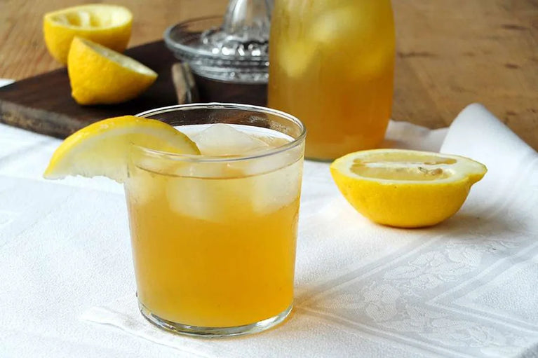 Limonáda ze zeleného čaje