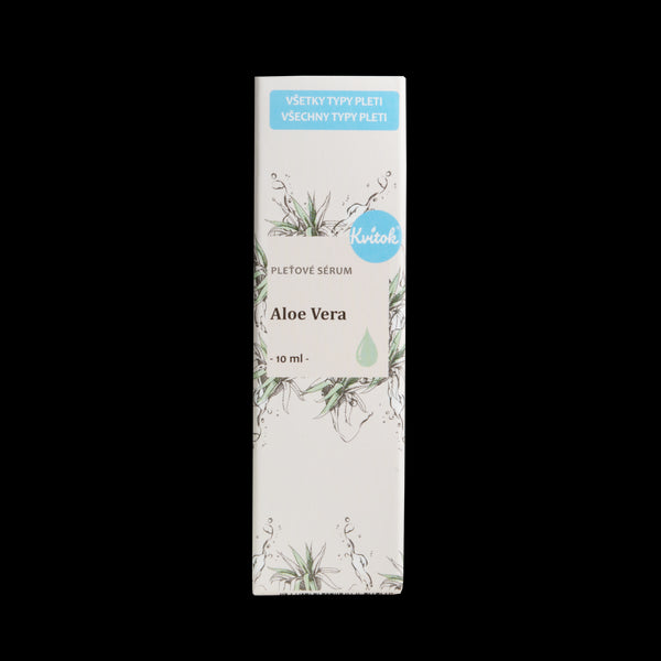 Kvitok Pleťové sérum - Aloe vera (10 ml)