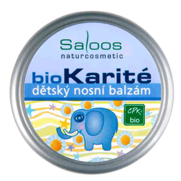 Saloos Dětský nosní balzám BIOKarité (19 ml)