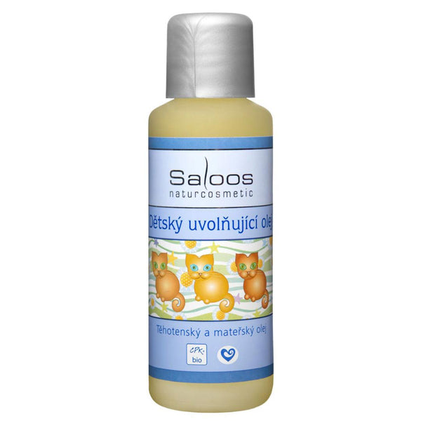 Saloos Dětský masážní olej uvolňující BIO (50 ml)