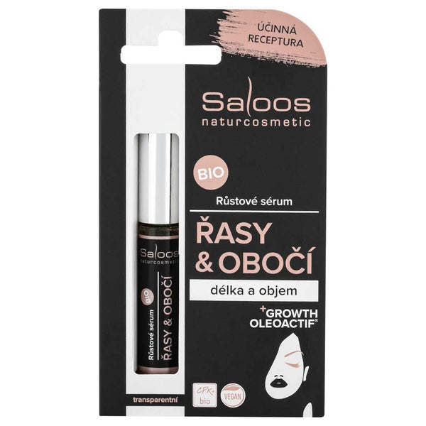 Saloos Regenerační sérum na řasy a obočí BIO (7 ml)