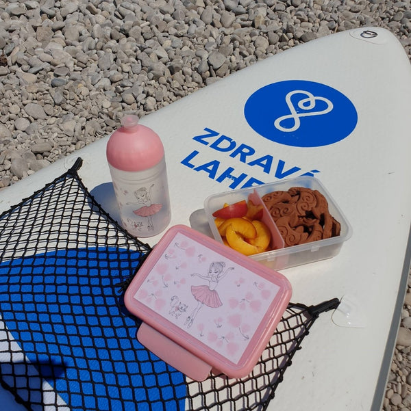 Zdravá lahev SET boxu a lahve 0,5 l - Balerína - pošk. obal