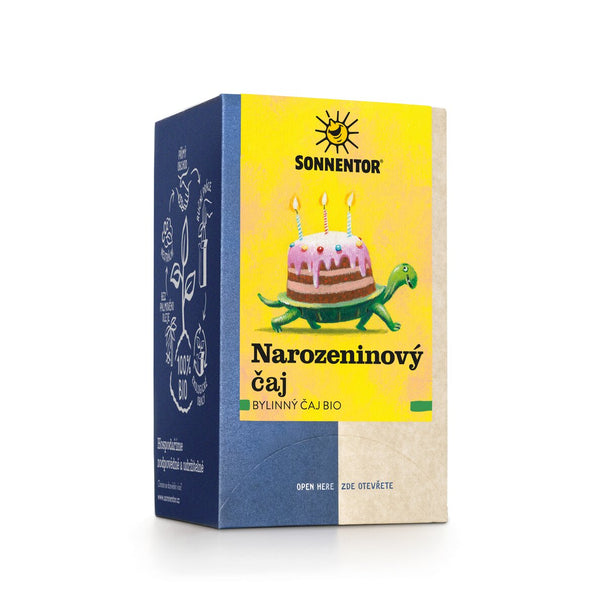 Sonnentor Bylinný Narozeninový čaj BIO - nálev. sáčky (18 x 1,5 g)