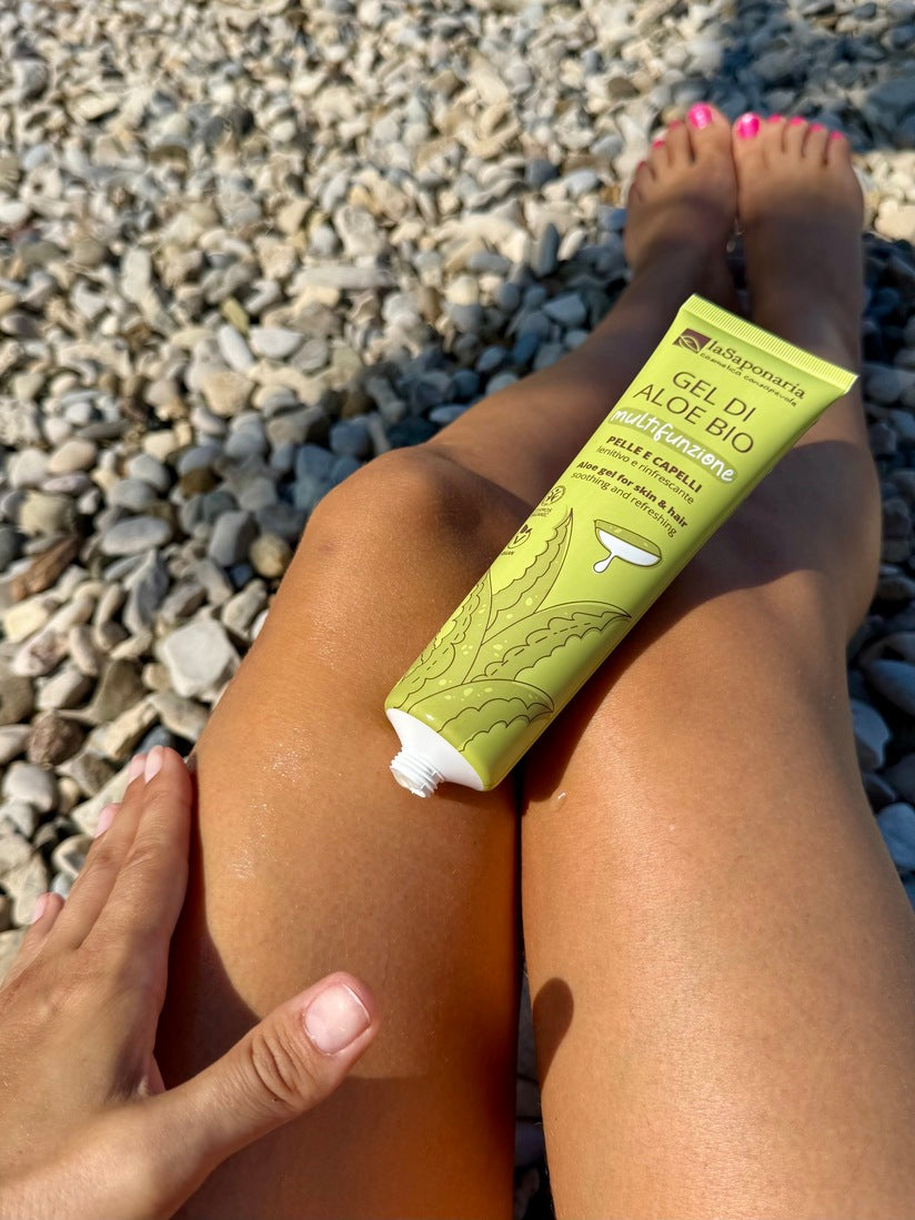 laSaponaria Aloe vera gel na tělo a vlasy BIO (150 ml)