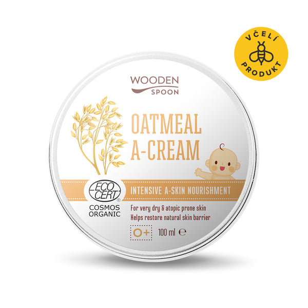 Wooden Spoon Zklidňující krém z ovesných vloček BIO