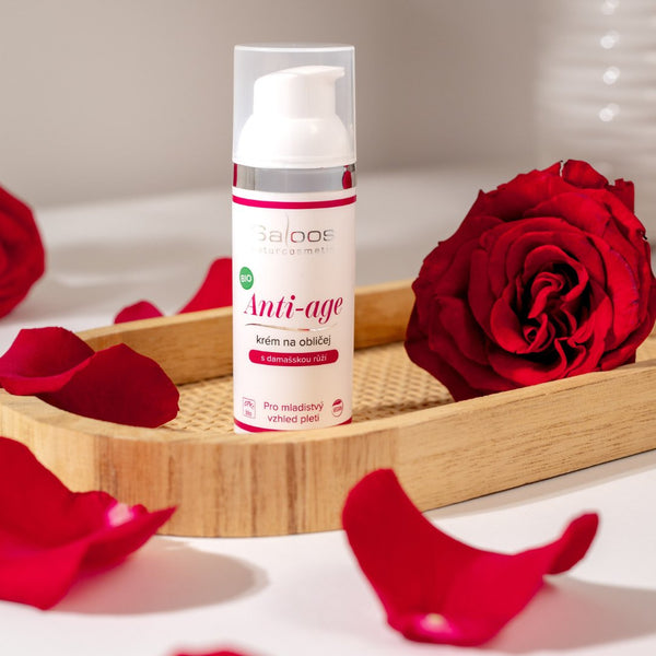 Saloos Pleťový Anti-age krém s růží BIO (50 ml)