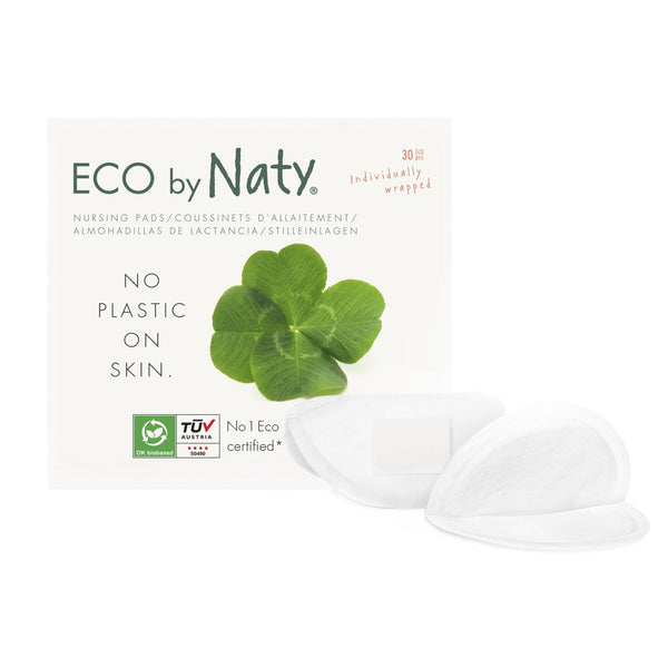 Eco by Naty Vložky do podprsenky pro kojící maminky (30 ks)