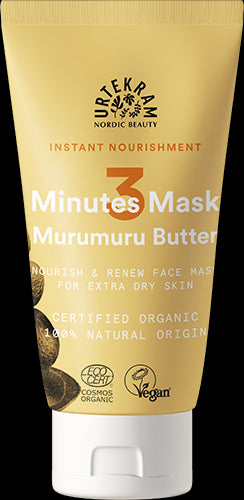 Urtekram Pleťová maska s Murumuru pro okamžité vyživení BIO (75 ml)